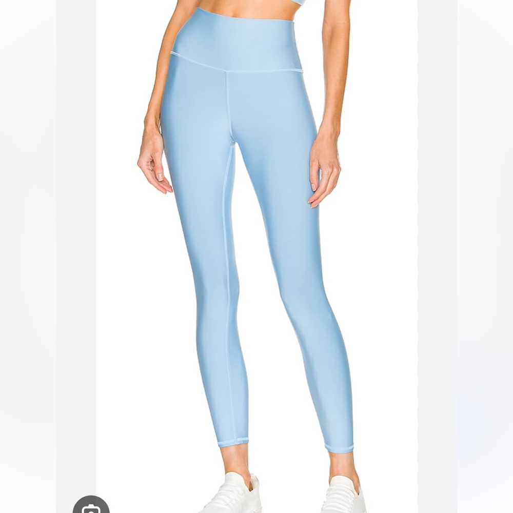 Alo High-Waist 7/8 Airlift Leggings - Blue Skies